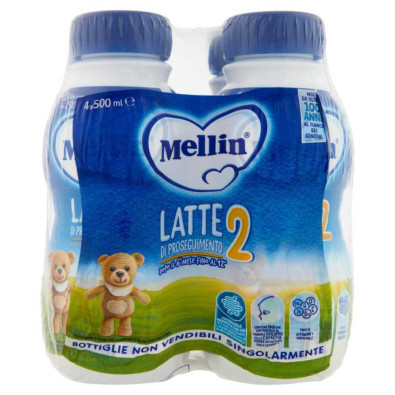 Mellin Latte 2 Bottiglia Ml.500