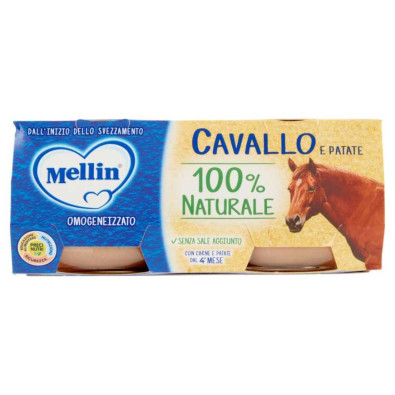 Mellin Omogeneizzato Cavallo Gr.80X2