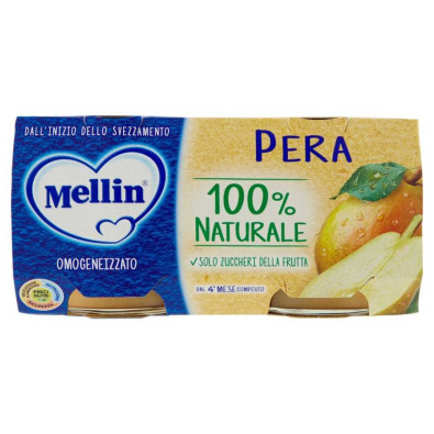 Mellin Omogeneizzato Pera Gr.100X2