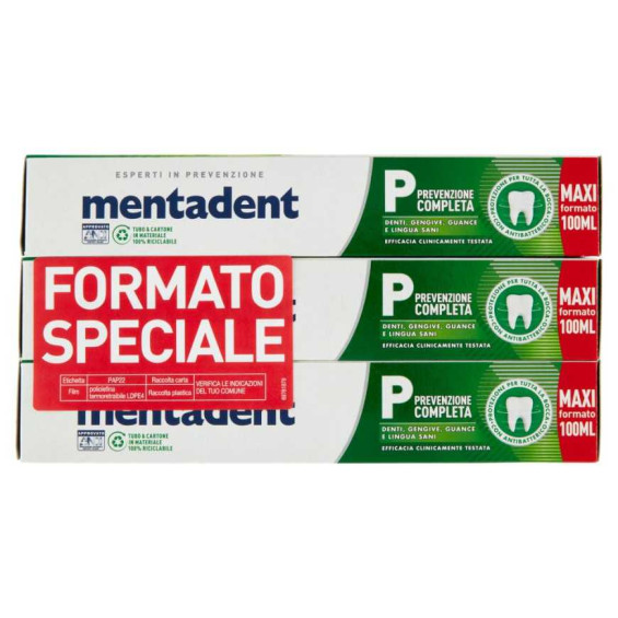 Mentadent P Dentifricio Prevenzione Completa Ml.100