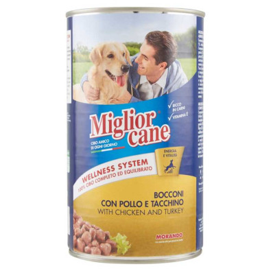 Miglior Cane Bocconi con Pollo e Tacchino Gr.1,25