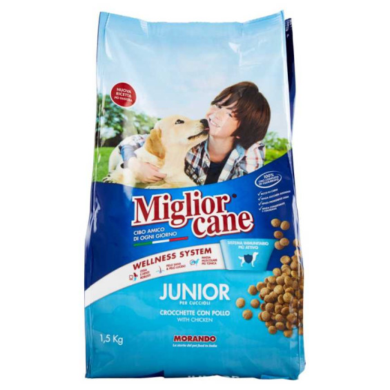 Miglior Cane Crocchette Pollo Junior 1 Per Cuccioli Kg.1,5