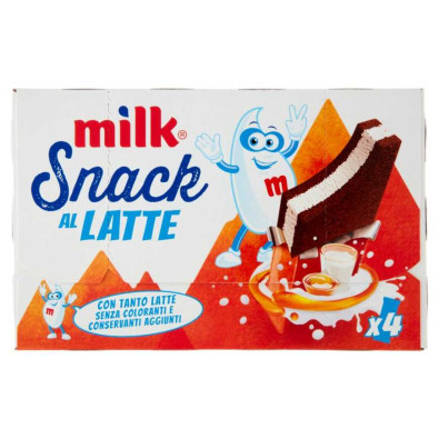 Milk Snack al Latte Gr.28 Pz.4