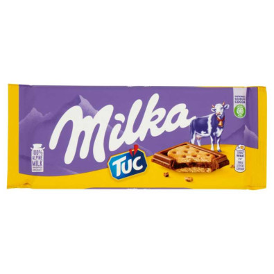 Milka Tavoletta di Cioccolato con Tuc Gr.87