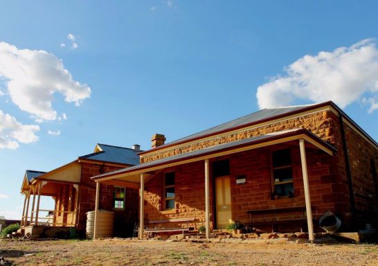 Historic buildings in the Milparinka Heritage Precinct