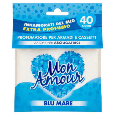 Mon Amour Profumatore Armadi e Cassetti Blu Mare Pz.12