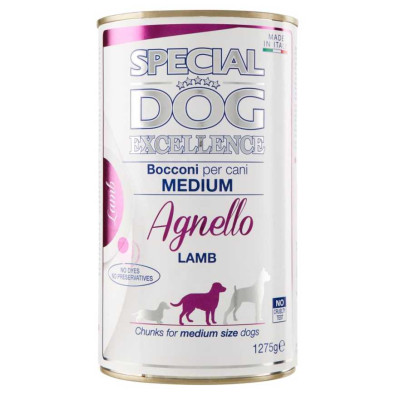 Monge Special Dog Excellence Bocconi per Cani Medium con Agnello Kg.1,275