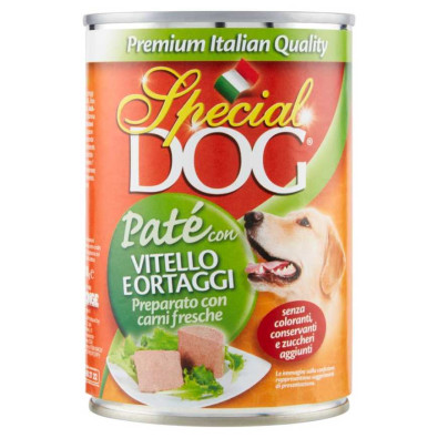 Monge Special Dog Pate' con Vitello e Verdure Gr.400