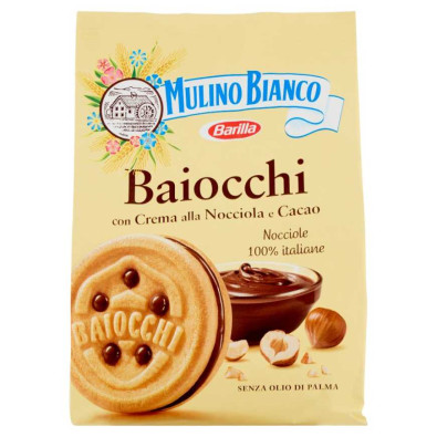 Mulino Bianco Baiocchi Nocciola Gr.260