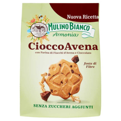 Mulino Bianco Biscotti Cioccoavena con Cioccolato Gr.270