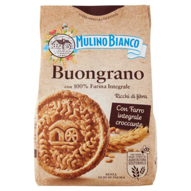 Mulino Bianco Biscotti Classici Buongrano Gr.350