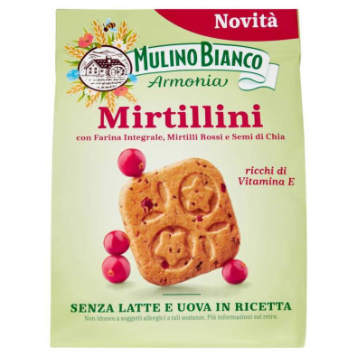 Mulino Bianco Biscotti Mirtillini Gr.270