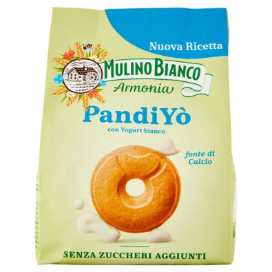 Mulino Bianco Biscotti PandiYò con Yogurt Bianco Gr.270