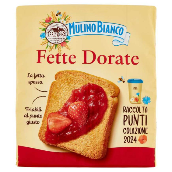 Mulino Bianco Fette Biscottate Dorate Gr.315 Pz.36