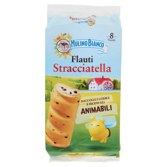 Mulino Bianco Flauti Stracciatella Pz.8