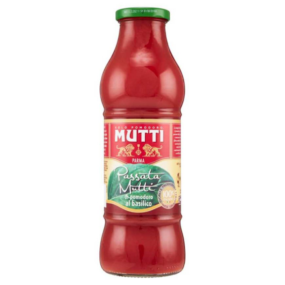 Mutti Passata di Pomodoro al Basilico Ml.700