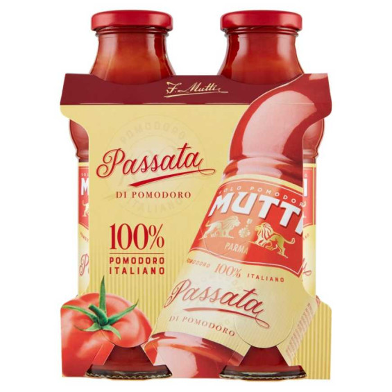 Mutti Passata di Pomodoro Ml. 400 X Pz.2