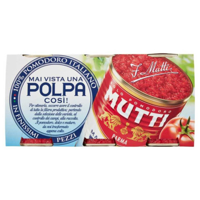 Mutti Polpa di Pomodoro Gr.400 X Pz.3