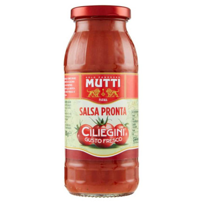 Mutti Salsa Pronta Pomodori Ciliegini Gr.300