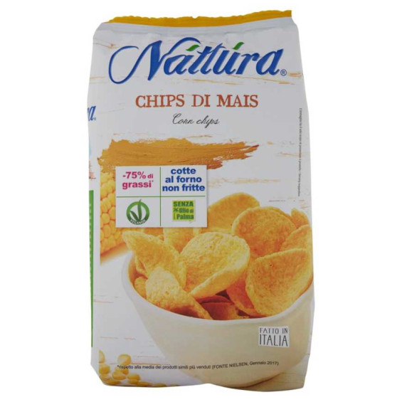 Nattura Chips di Mais Gr.90