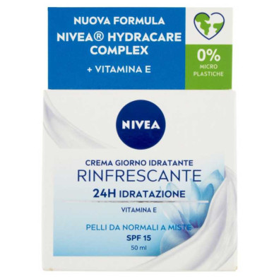 Nivea Crema Giorno Idratante e Rinfrescante con Vitamina E Ml.50