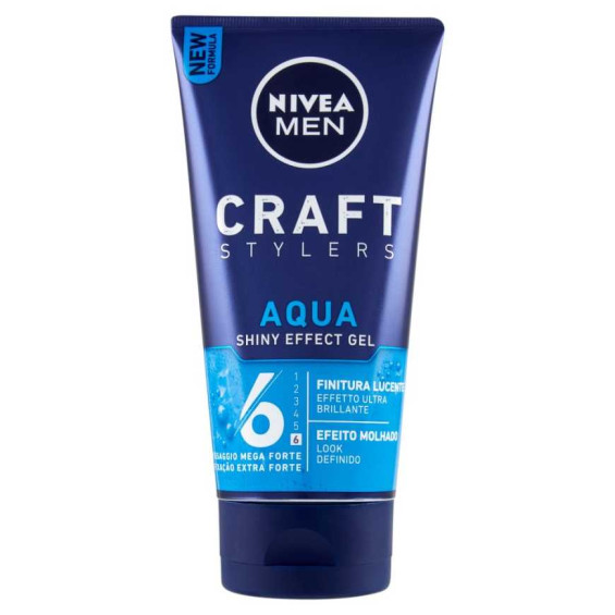 Nivea Man Styling Aqua Gel Effetto Bagnato Ml.150