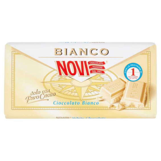 Novi Tavoletta Cioccolato Bianco Gr.100