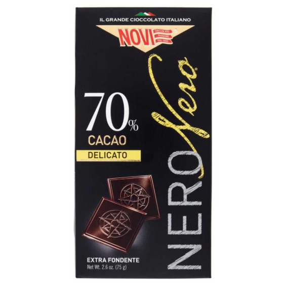 Novi Tavoletta Nero Nero 70% Gr.70