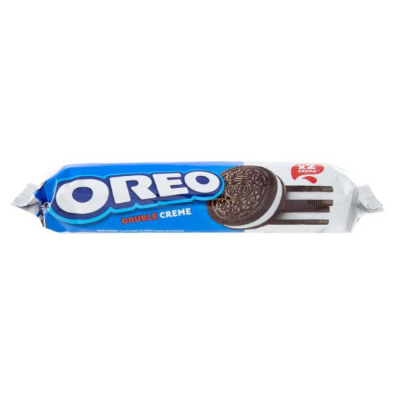 Oreo Tubo Duoble Creme Biscotti con Doppia Crema alla Vaniglia Gr.157