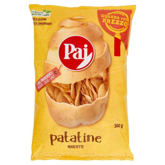 Pai Patatine Chips Trasparenti Gr.300