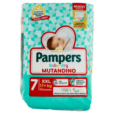 Pampers Baby Dry Mutandino XXL 13 Pannolini