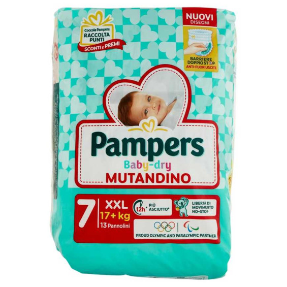 Pampers Baby Dry Mutandino XXL 13 Pannolini