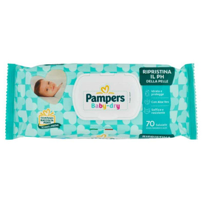 Pampers Baby Fresh Salviettine Pz.70