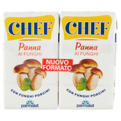 Parmalat Chef Panna Funghi Ml.125X2