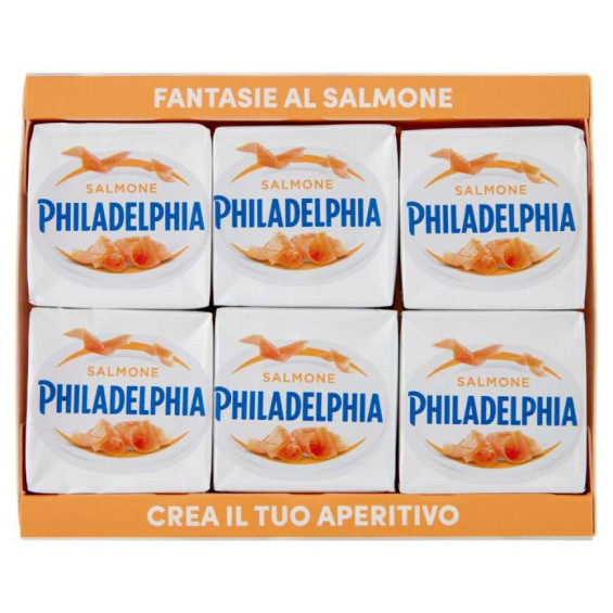 Philadelphia al Salmone Gr.25 X Pz.6