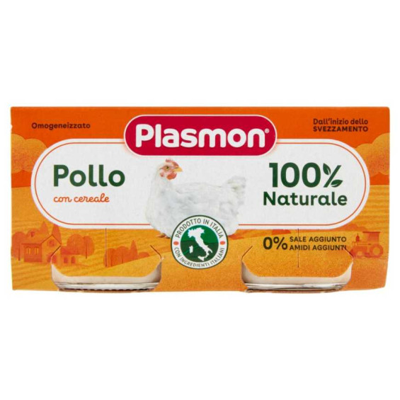 Plasmon Omogeneizzato Carne Pollo Gr.80X2