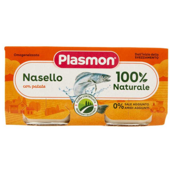 Plasmon Omogeneizzato Nasello Gr.80X2