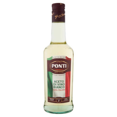 Ponti Aceto di Vino Bianco 100% Italiano Ml.500