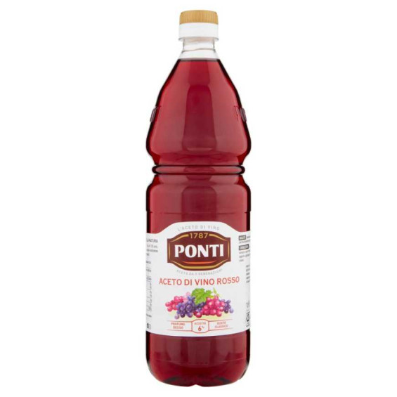 Ponti Aceto Rosso Pet Lt.1