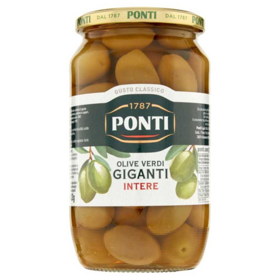 Ponti Olive Giganti Verdi Gr.800