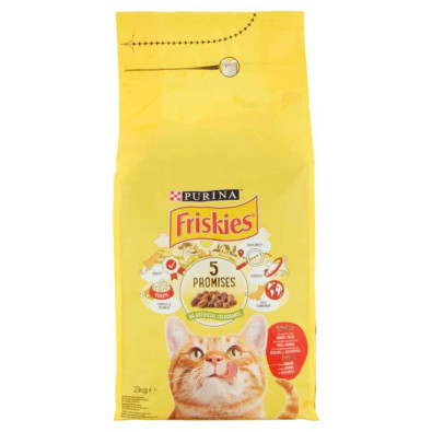 Purina Friskies Croccantini per Gatto con Manzo e Pollo Kg.2