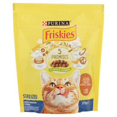 Purina Friskies Crocchette Gatti Sterilizzati con Coniglio e Verdure Gr.375