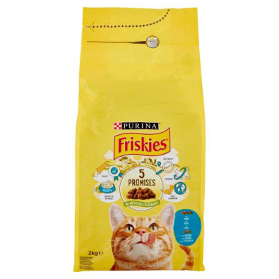 Purina Friskies Crocchette per Gatto con Tonno e Verdure Gr.2