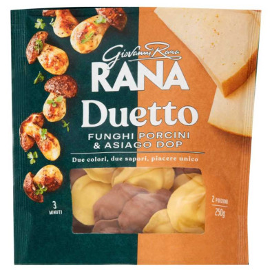 Giovanni Rana Duetto Funghi Porcini e Asiago Dop Gr.250