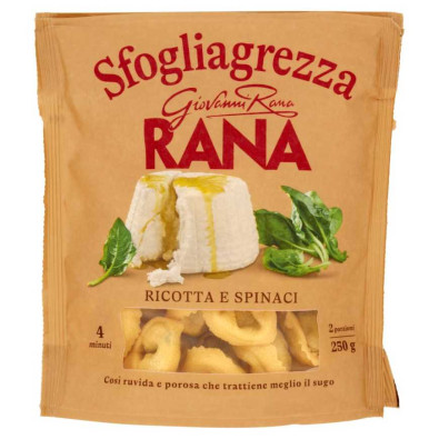 Giovanni Rana Rustici Sfogliagrezza Ricotta e Spinaci Gr.250