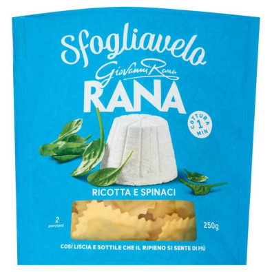 Giovanni Rana Sfogliavelo Ricotta e Spinaci Gr.250