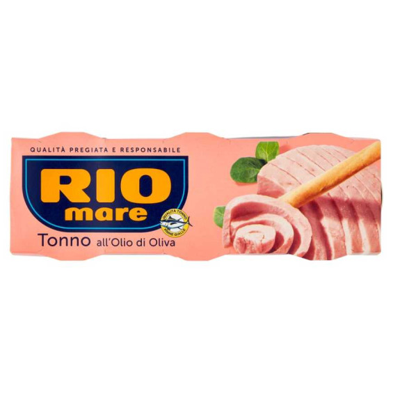 Rio Mare Tonno all’Olio D'Oliva Gr.80 X Pz.3