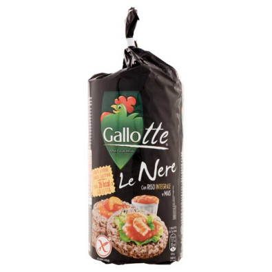 Riso Gallo Le Gallotte Le Nere con Riso Integrale e Mais Gr.100