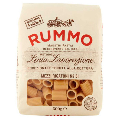 Rummo Mezzi Rigatoni N°51 Gr.500