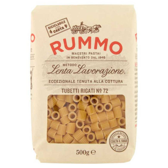 Rummo Tubetti Rigati N°72 Gr.500